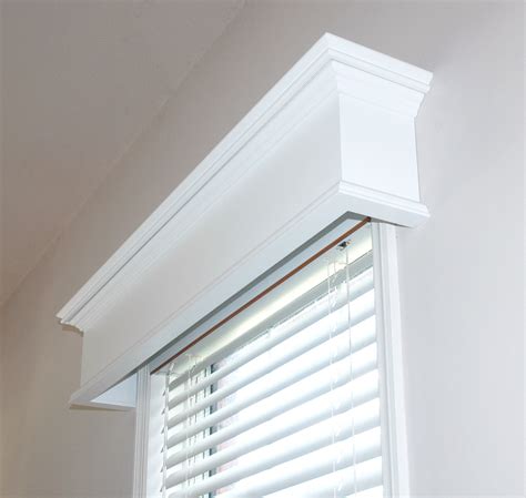 wood paint grade window cornice